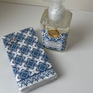 Michel Design Works soap & hostess napkins
